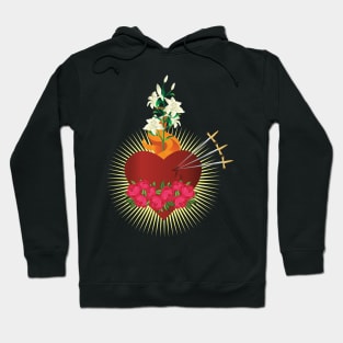 Inmaculado corazón de Maria Hoodie